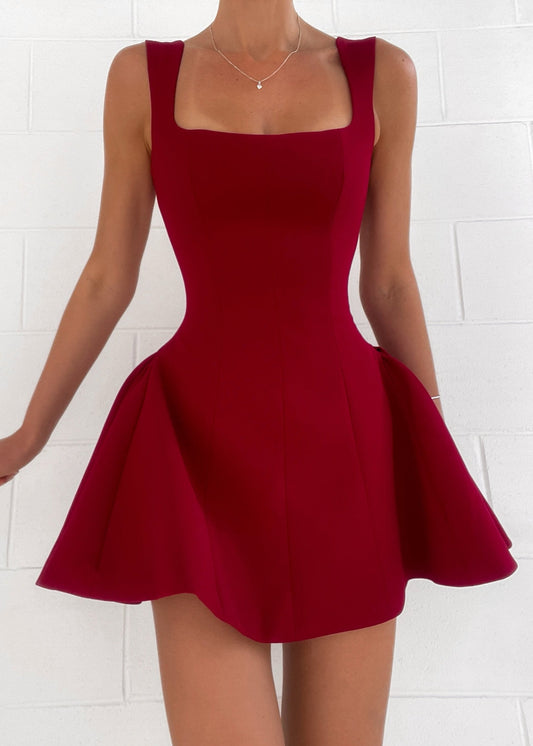 Vivienne Dress - Scarlet