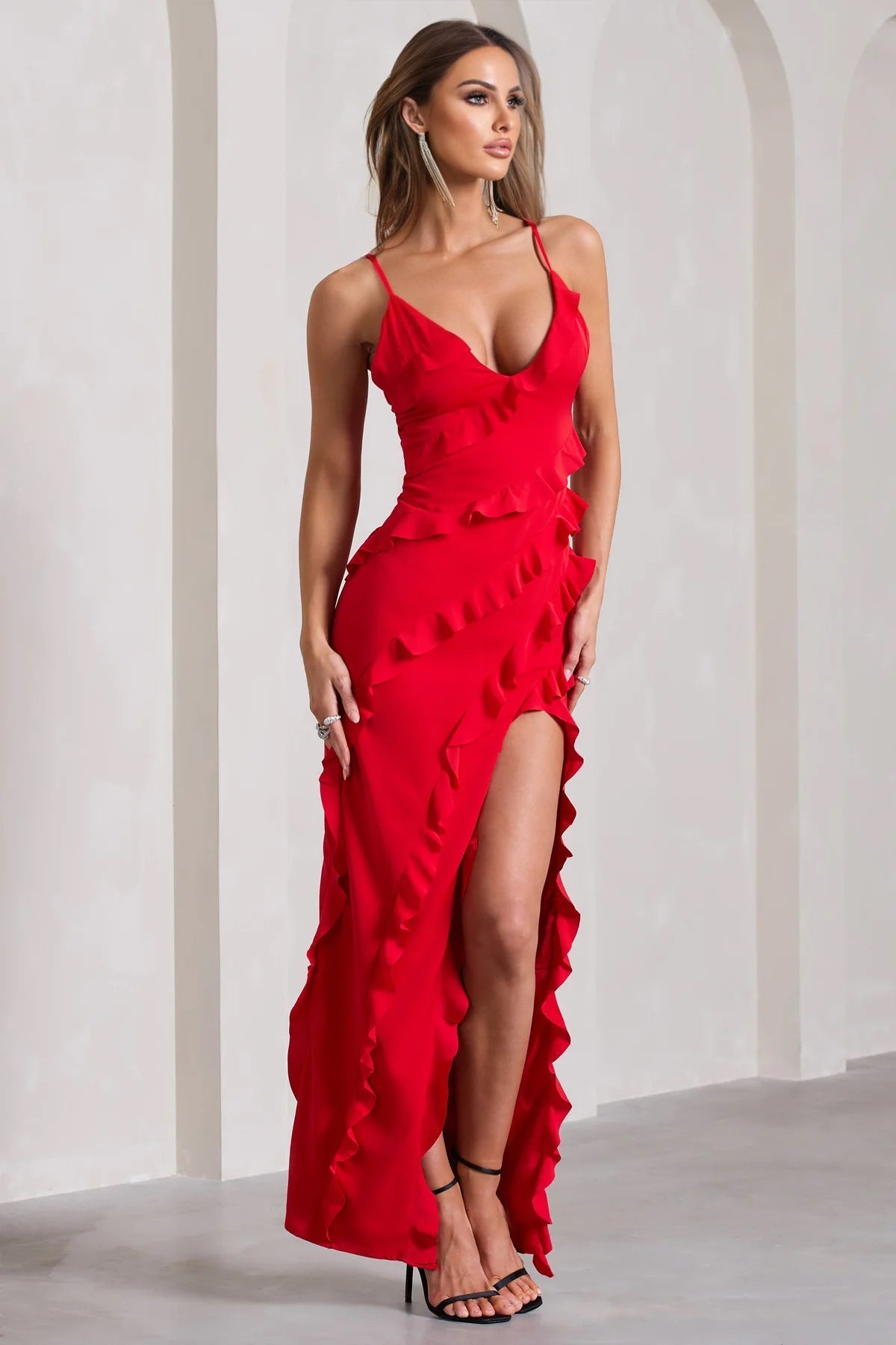 Sensual Red Kleid