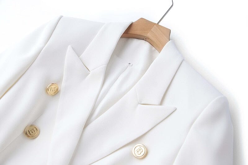 The Reggie Long Sleeve Belted Blazer